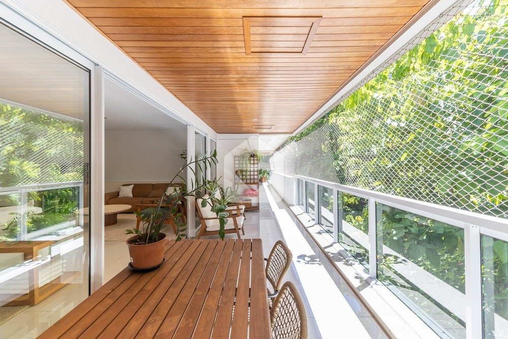 varanda de apartamento no jardim botânico
