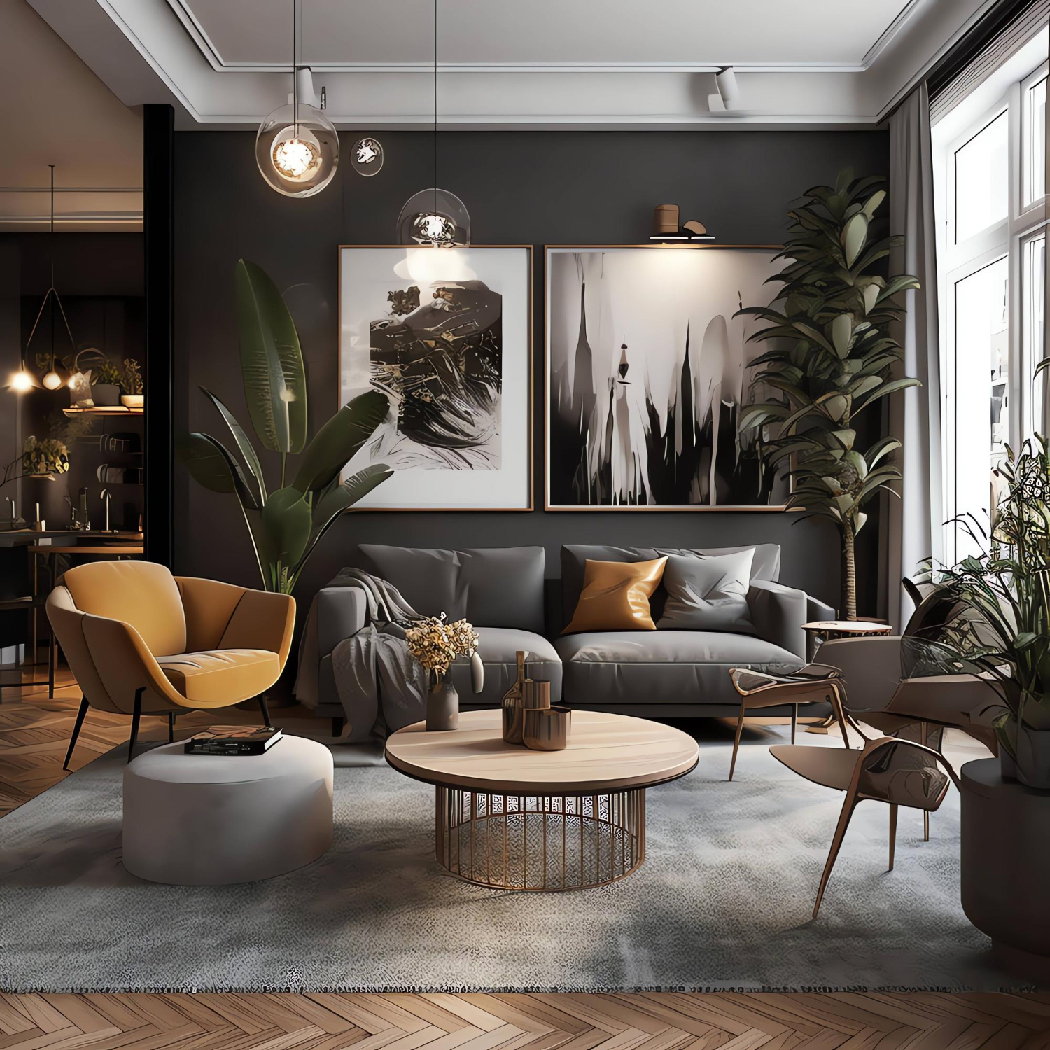 estilos de decoração moderna